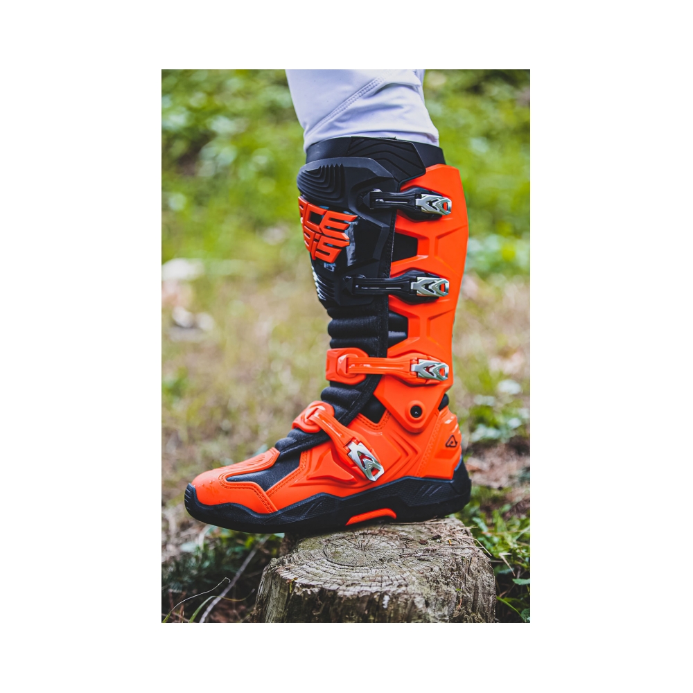 Acerbis Ботуши Whoops Orange/Black - изглед 4