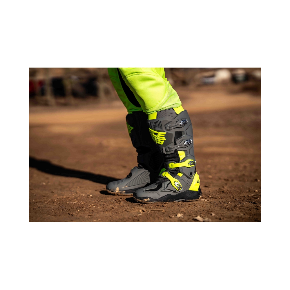 Acerbis Ботуши Whoops Grey/Yellow - изглед 7