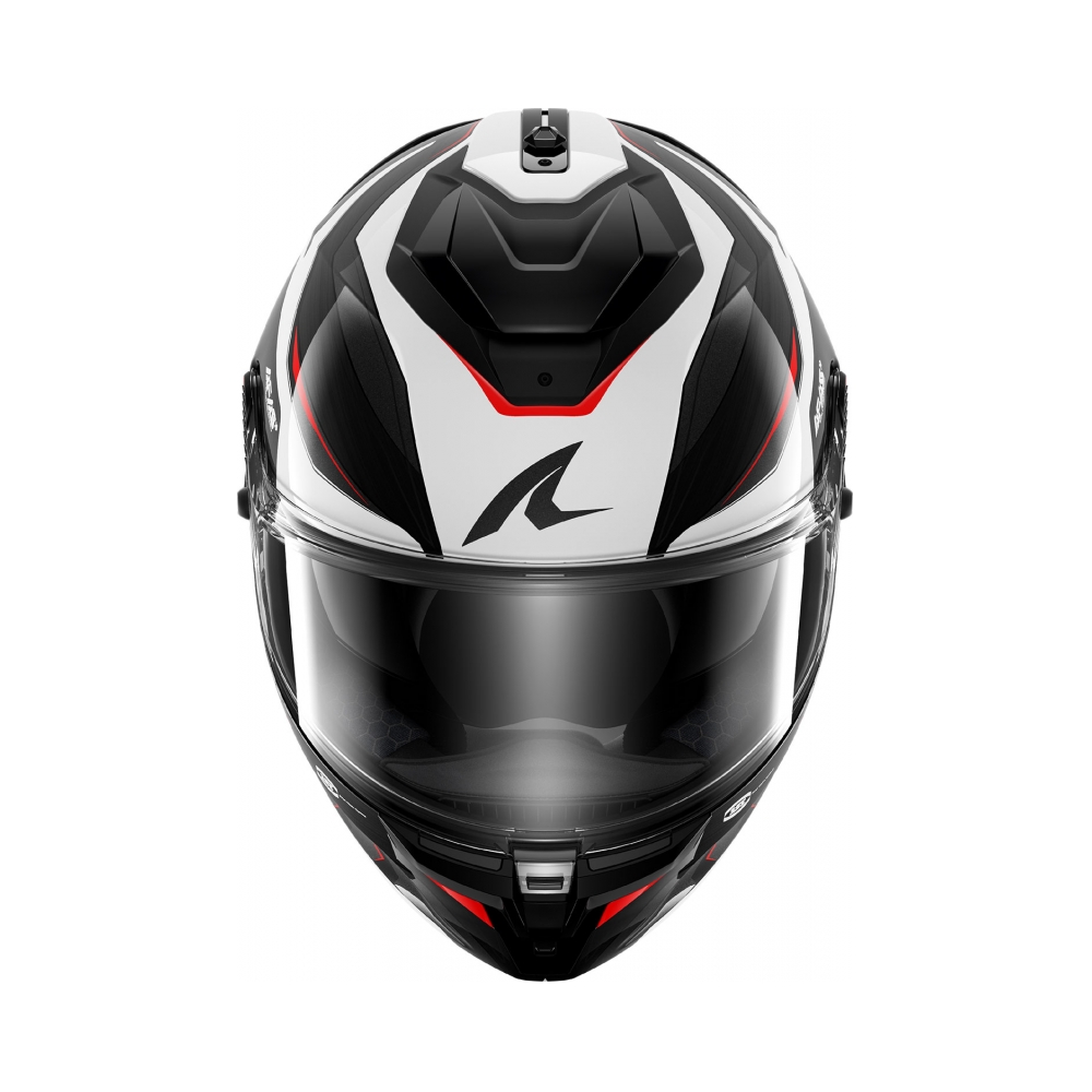 Shark Каска Spartan GT Pro Carbon Mekarium Carbon Silver Red - изглед 3