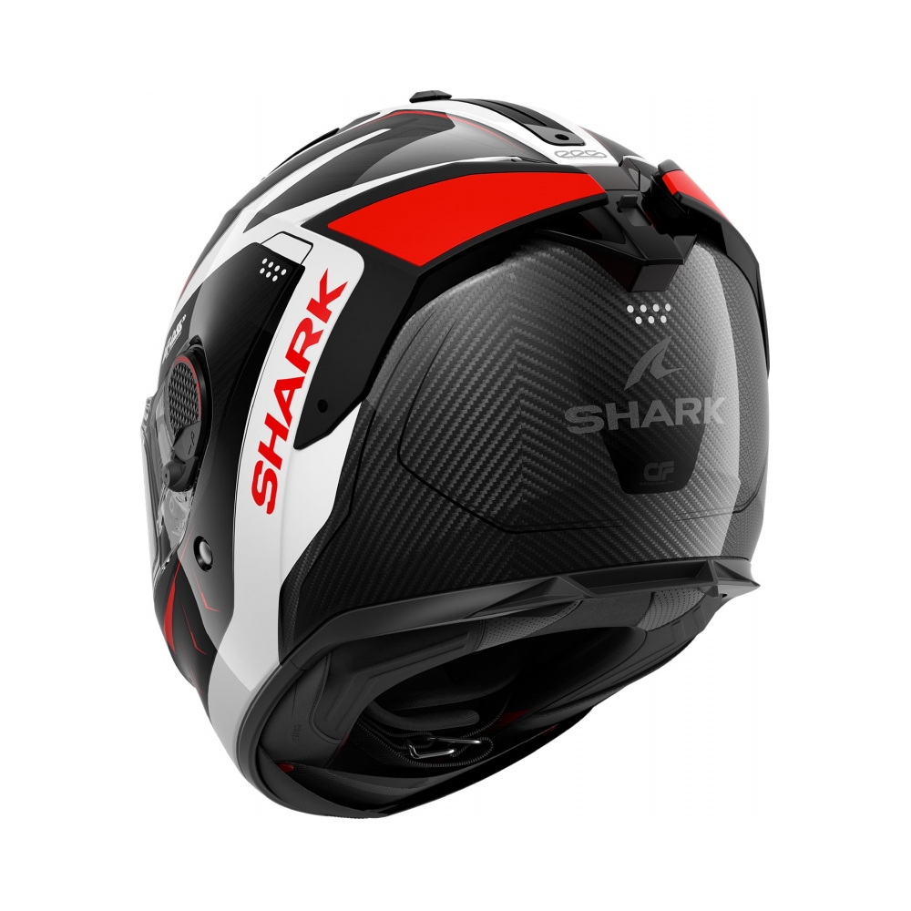 Shark Каска Spartan GT Pro Carbon Mekarium Carbon Silver Red - изглед 2