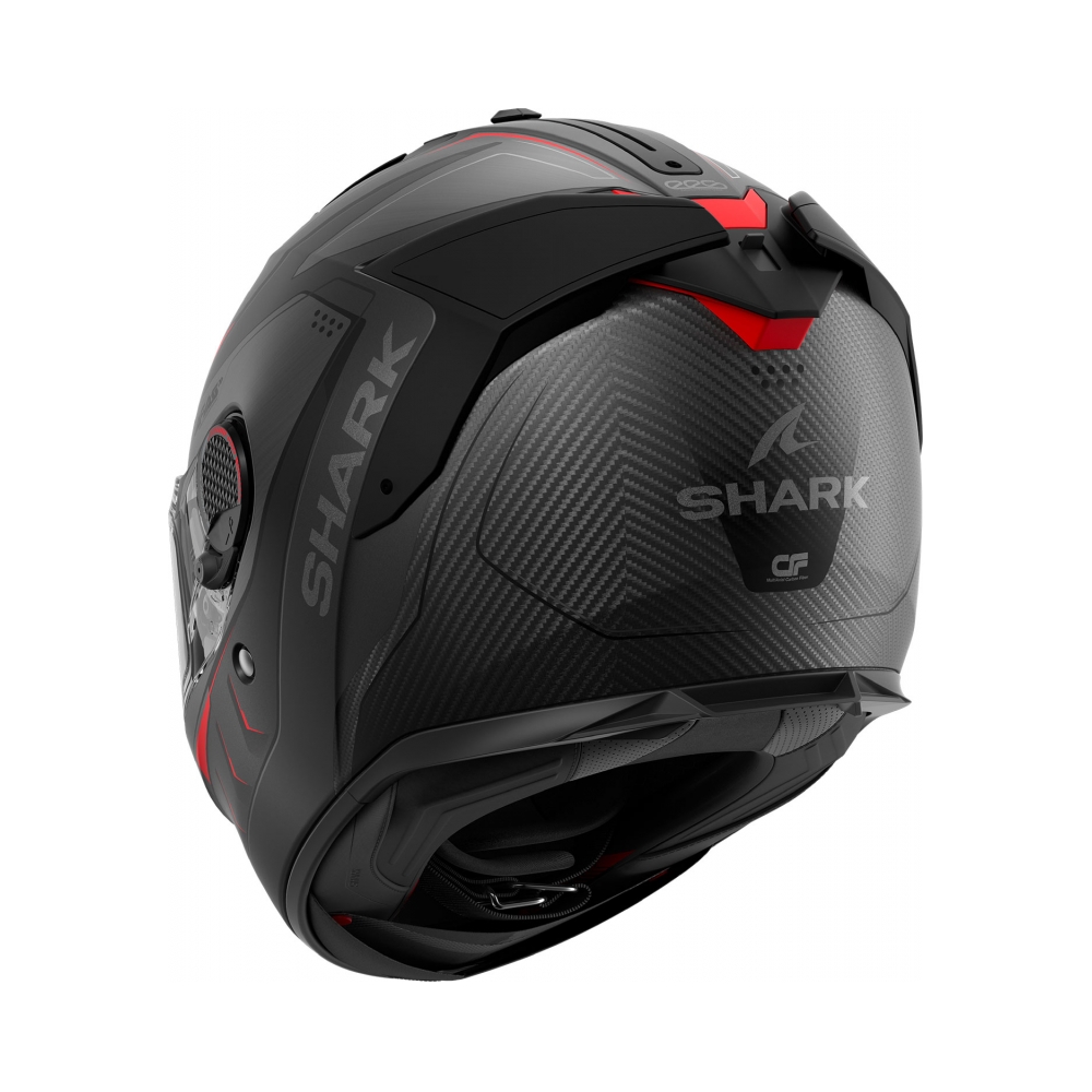 Shark Каска Spartan GT Pro Carbon Mekarium Matt Anthracite Red - изглед 2