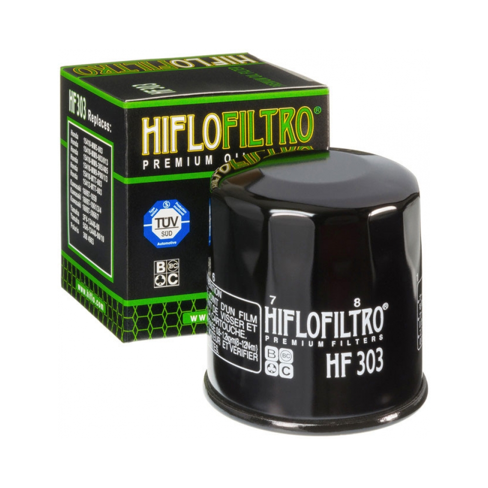 Hiflo Маслен филтър 303 Honda, Kawasaki, Yamaha - изглед 1 - BobiMX.com Hiflo Маслен филтър 303 Honda, Kawasaki, Yamaha - изглед 1