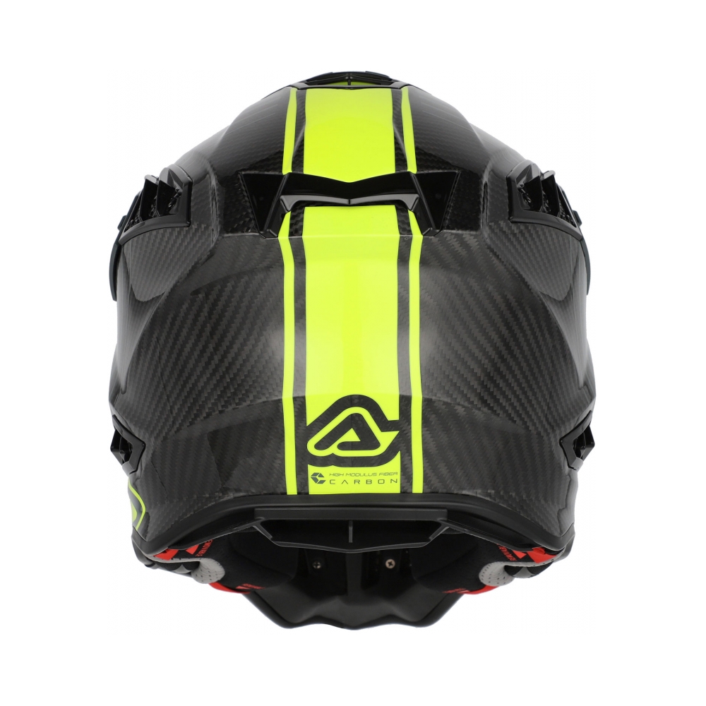 Acerbis Каска Airstrake-C Black/Fluo Yellow - изглед 6