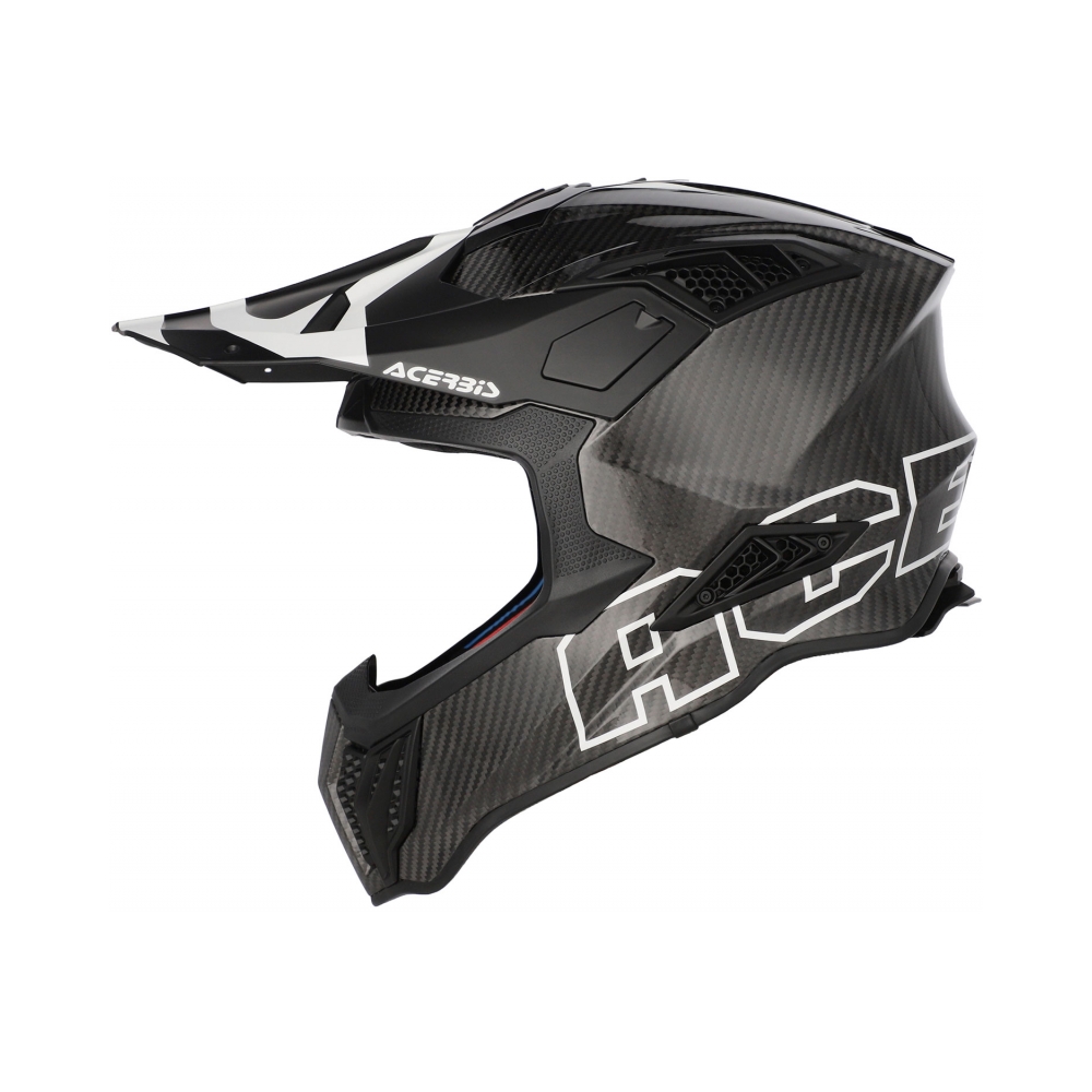 Acerbis Каска Airstrake-C Black/White - изглед 4
