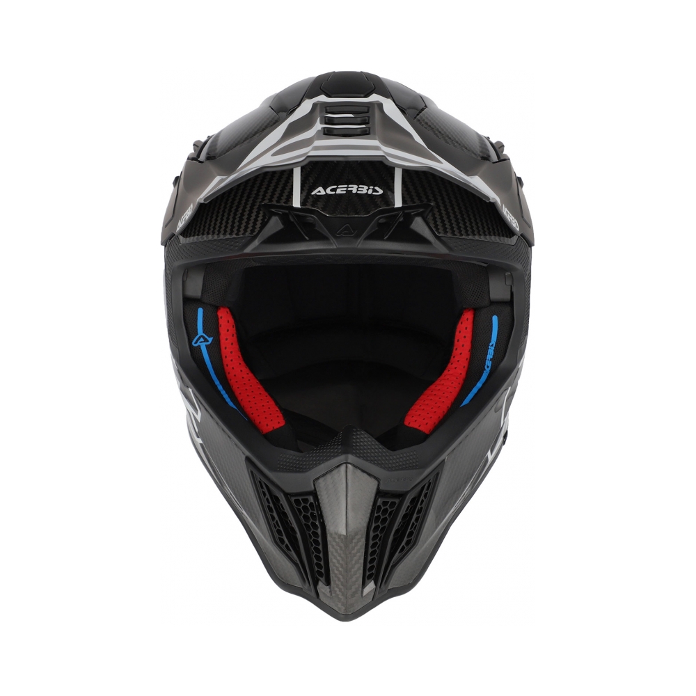 Acerbis Каска Airstrake-C Black/White - изглед 3