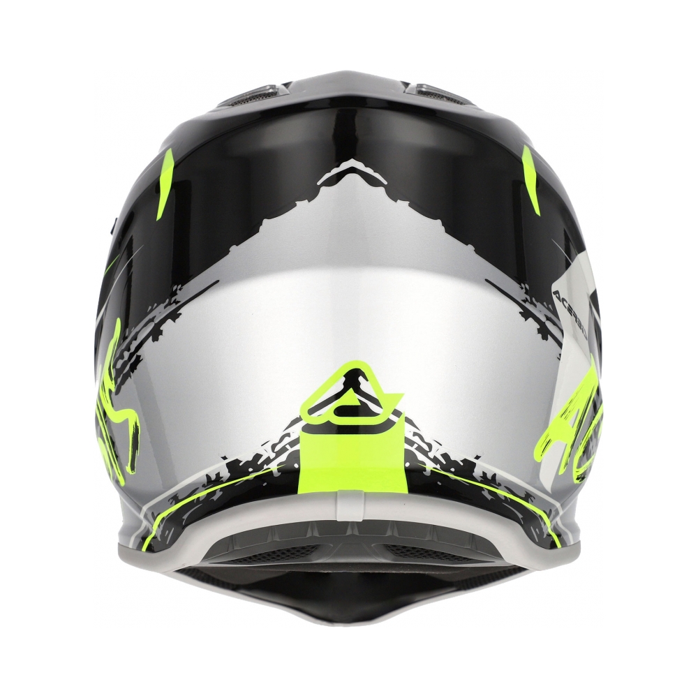 Acerbis Детска каска Profile Black/Fluo Yellow - изглед 6