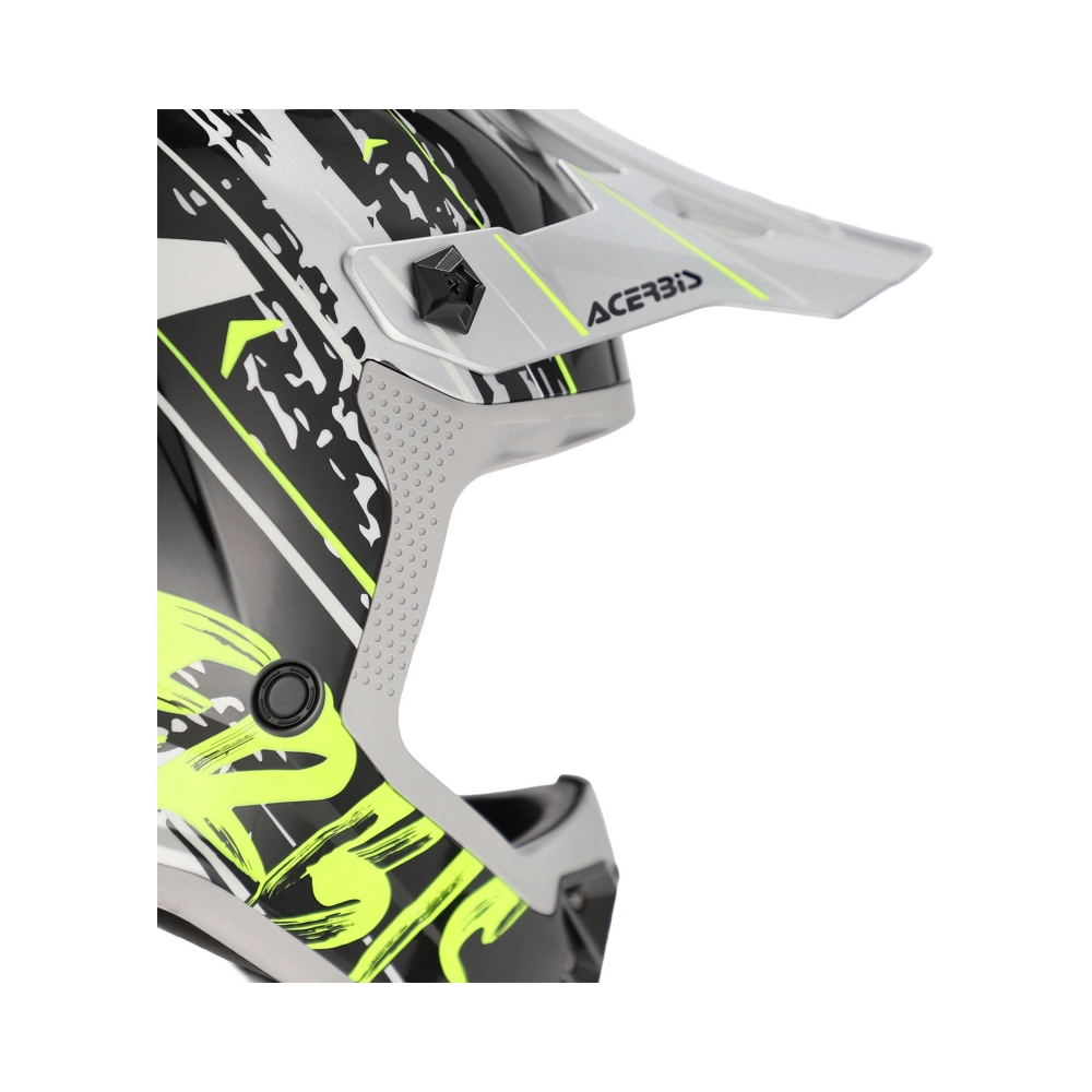Acerbis Детска каска Profile Black/Fluo Yellow - изглед 7