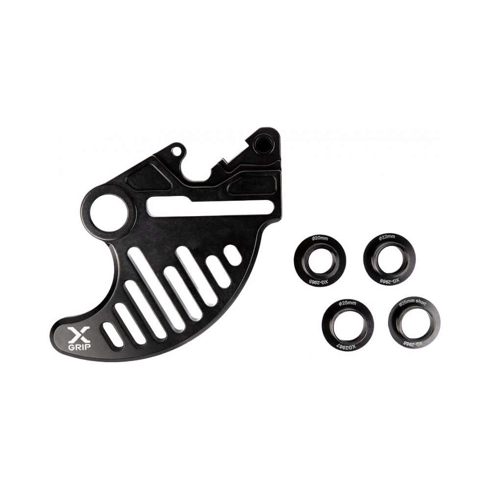 X-Grip Предпазител за заден диск KTM EXC/EXC-F 04-26, SX/SX-F 13-26; Husqvarna TE/TC/FE/FC 14-26 Черен - изглед 3