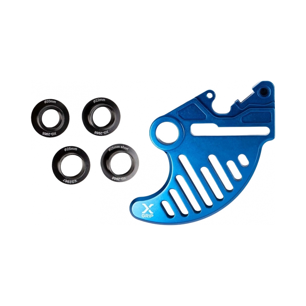 X-Grip Предпазител за заден диск Husqvarna TE/TC/FE/FC 14-26; Sherco SE/SEF 14-26 Син - изглед 3