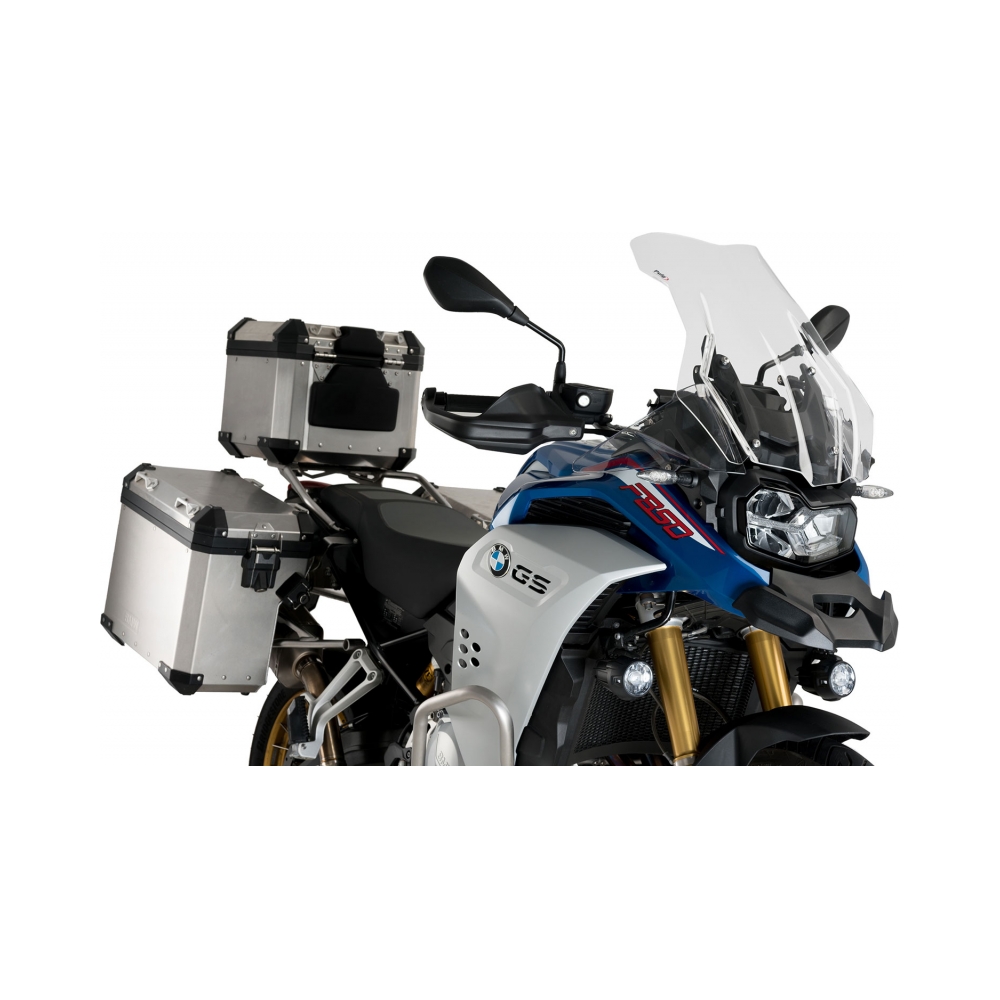 Puig Слюда Touring Plus BMW F750GS 18-24, G850GS 18-24, F900GS Adventure 24-26 Smoke за мотори стандартно OEM с туристическа слюда - изглед 1 - BobiMX.com Puig Слюда Touring Plus BMW F750GS 18-24, G850GS 18-24, F900GS Adventure 24-26 Smoke за мотори стандартно OEM с туристическа слюда - изглед 1