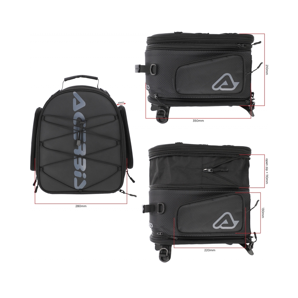 Acerbis Задна чанта за мотор Acerbis Grand Tour 25L - изглед 13