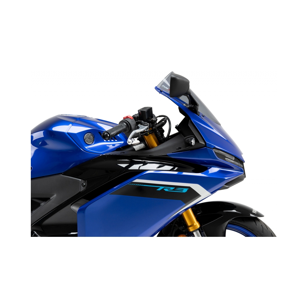 Puig Слюда R-Racer Yamaha YZF-R3 19-26 Smoke - изглед 3