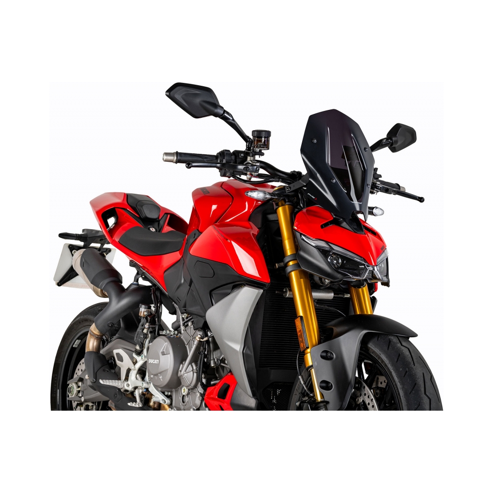 Puig Слюда New Generation Touring Ducati Streetfighter V2 25-26 Dark Smoke - изглед 2