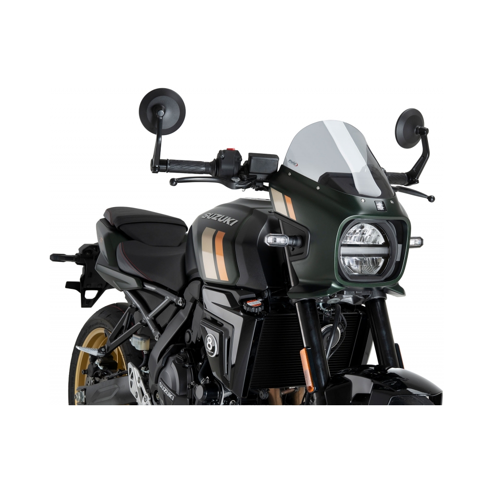 Puig Слюда Touring Suzuki GSX-8TT 25-26 Smoke - изглед 2