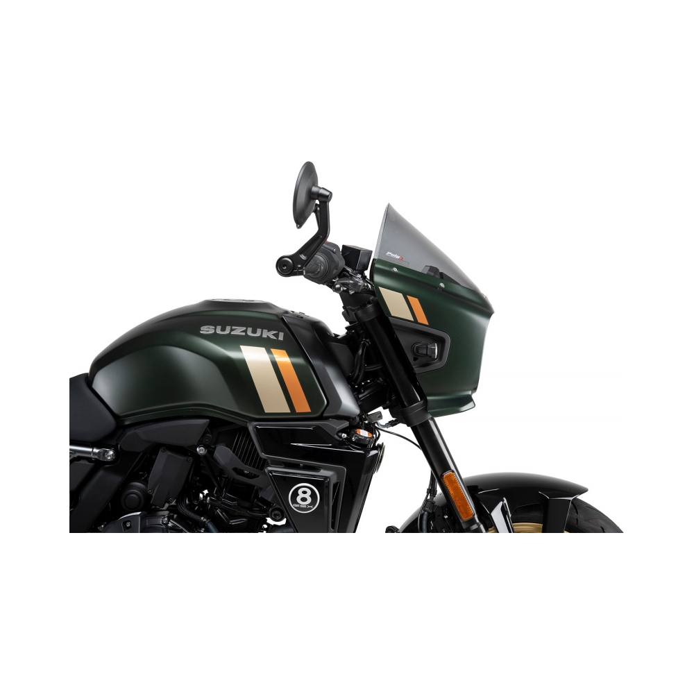 Puig Слюда Touring Suzuki GSX-8TT 25-26 Smoke - изглед 4