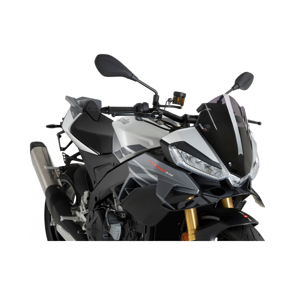 Puig Слюда Sport Aprilia V4 1100 Tuono 25-26 Dark Smoke - изглед 2