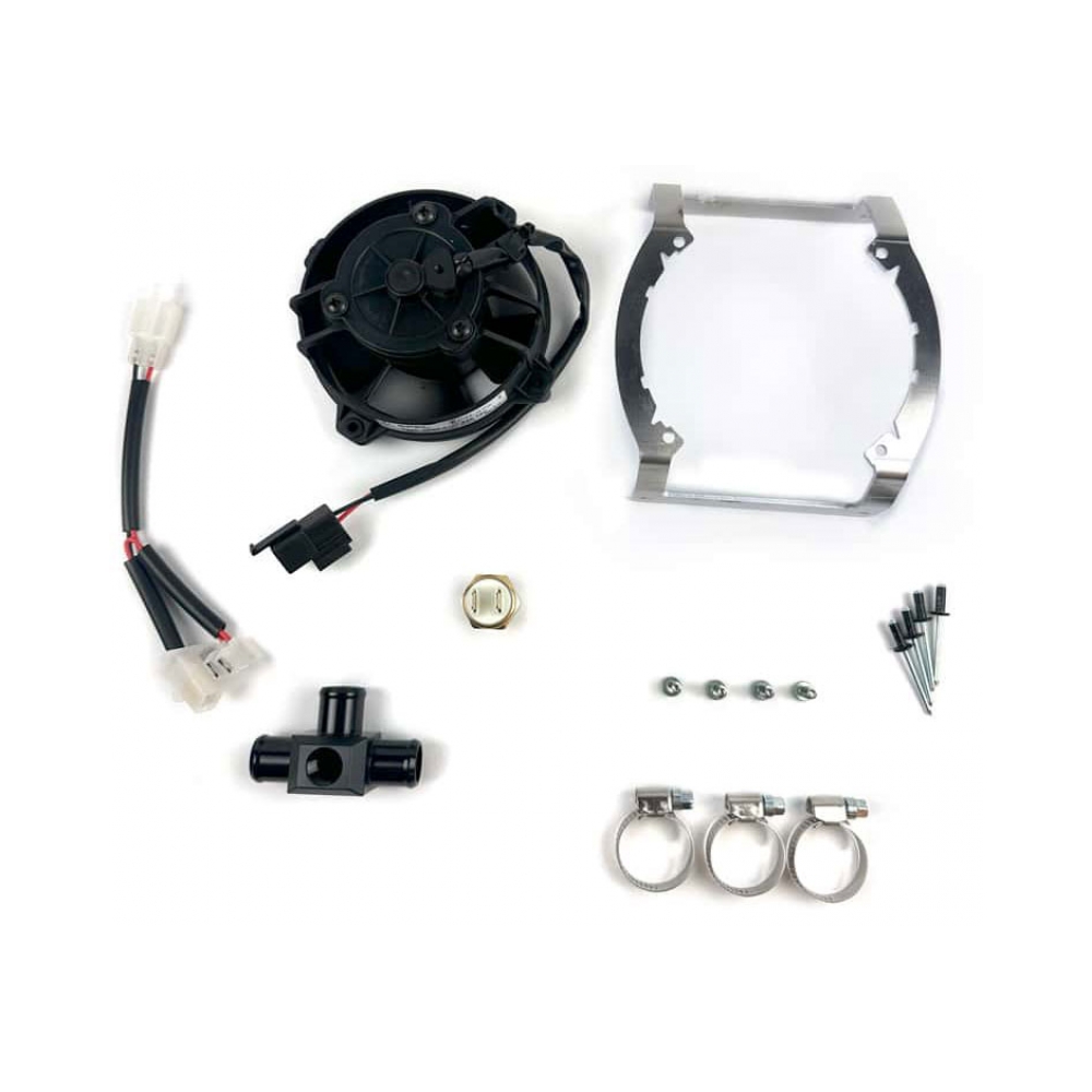 Exed Parts Перка за охлаждане SPAL комплект с термосуич Rieju MR300 Pro/Racing 21-24, MR200 Pro 22-24, MR200/250 Racing 22-23 - изглед 4 - BobiMX.com Exed Parts Перка за охлаждане SPAL комплект с термосуич Rieju MR300 Pro/Racing 21-24, MR200 Pro 22-24, MR200/250 Racing 22-23 - изглед 4