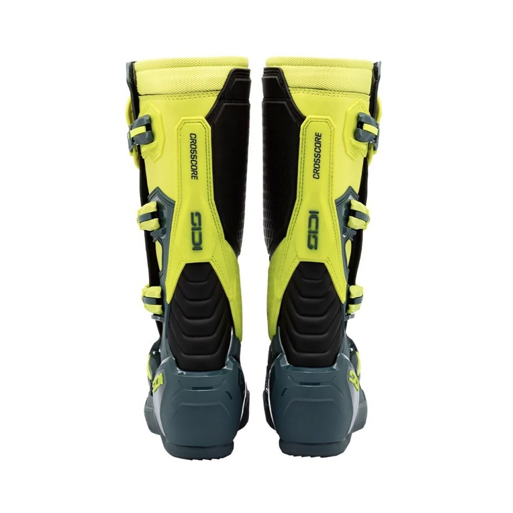 SIDI Ботуши Crosscore Petrol Yellow Fluo - изглед 4