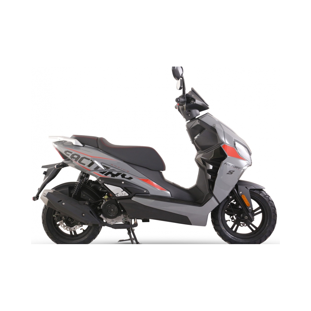 Скутер Scorpa Factory 50cc 4T Сив - изглед 2