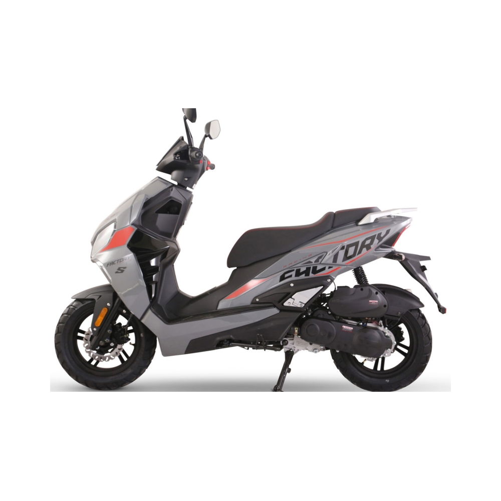 Скутер Scorpa Factory 50cc 4T Сив - изглед 5