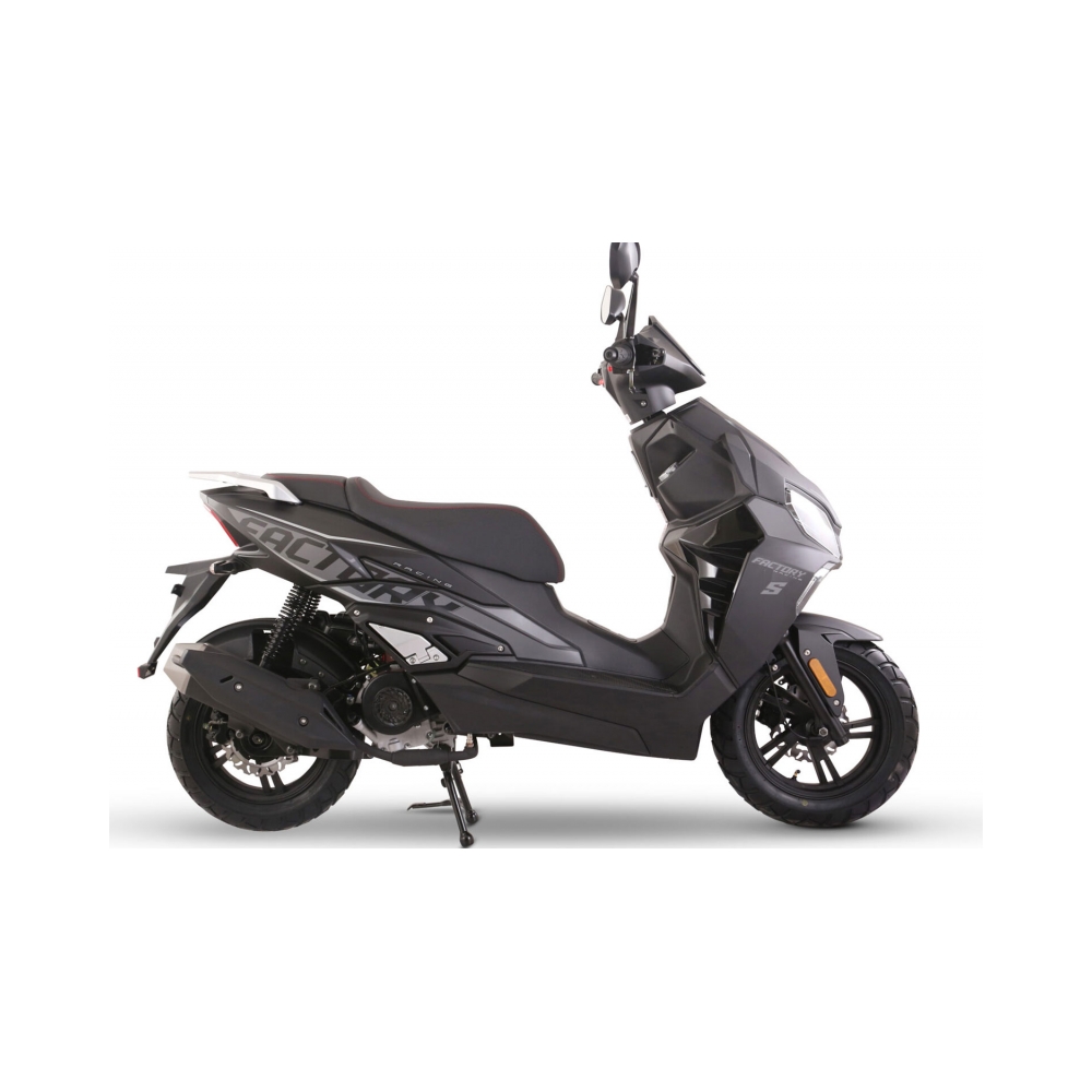 Скутер Scorpa Factory 50cc 4T Черен - изглед 2
