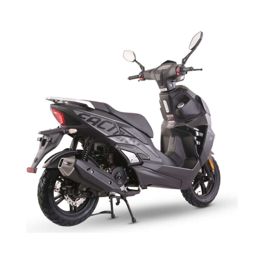 Скутер Scorpa Factory 50cc 4T Черен - изглед 3