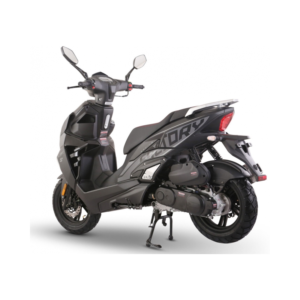 Скутер Scorpa Factory 50cc 4T Черен - изглед 5