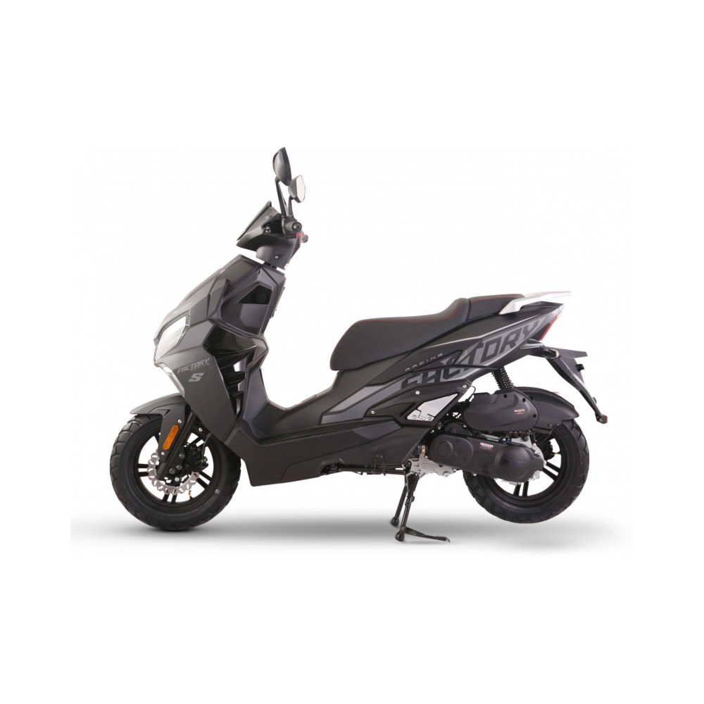 Скутер Scorpa Factory 50cc 4T Черен - изглед 6