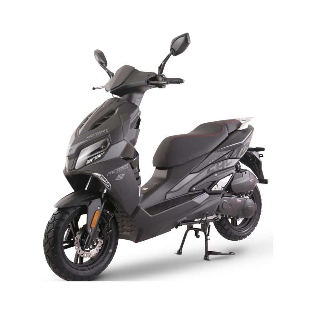 Скутер Scorpa Factory 50cc 4T Черен - изглед 7