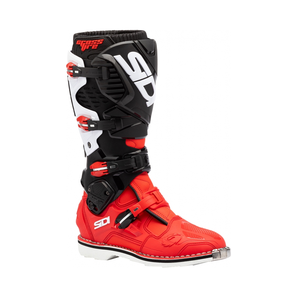 SIDI Ботуши Crossfire 3 Black Red White - изглед 1