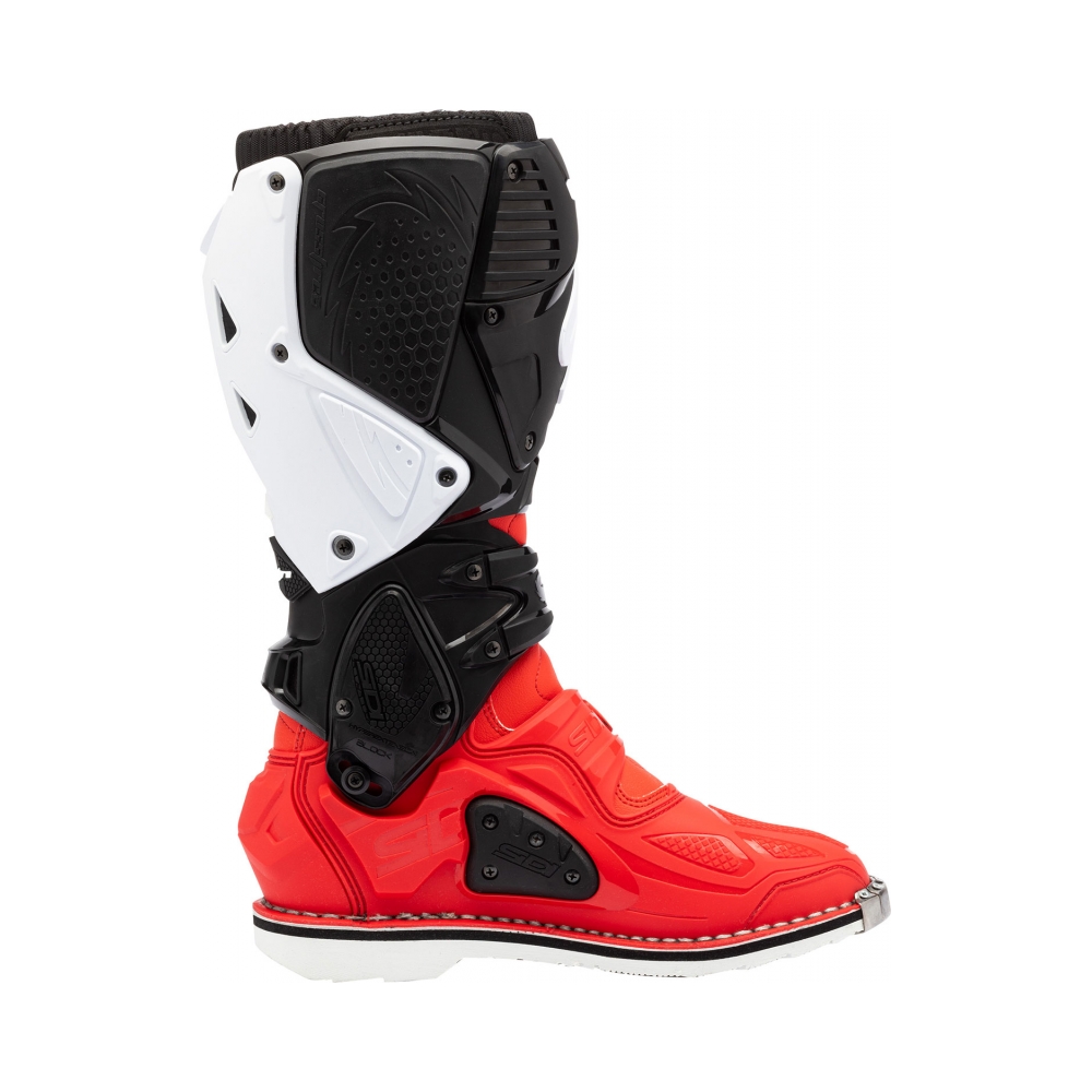 SIDI Ботуши Crossfire 3 Black Red White - изглед 3