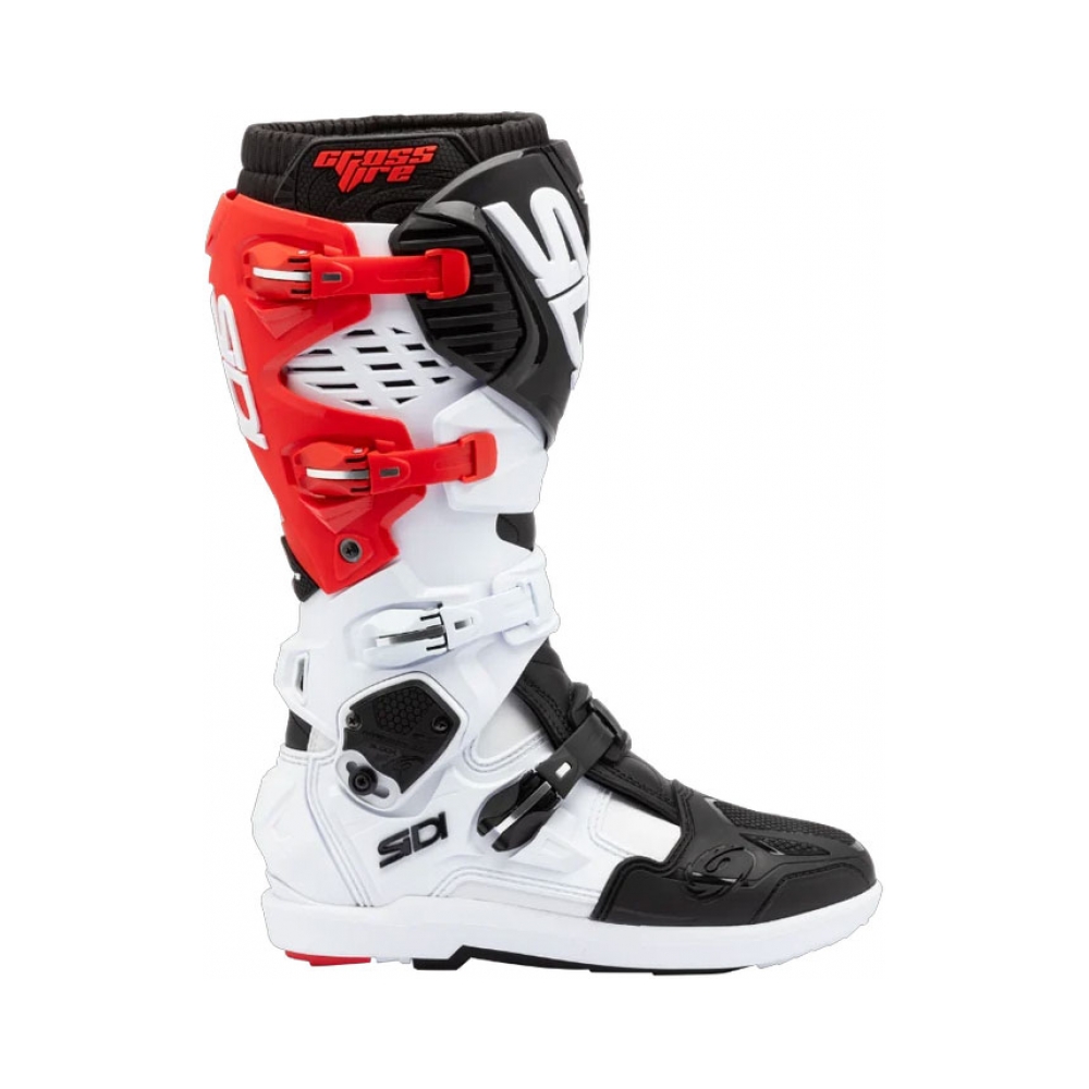 SIDI Ботуши Crossfire 3 SRS White-Black Red - изглед 2