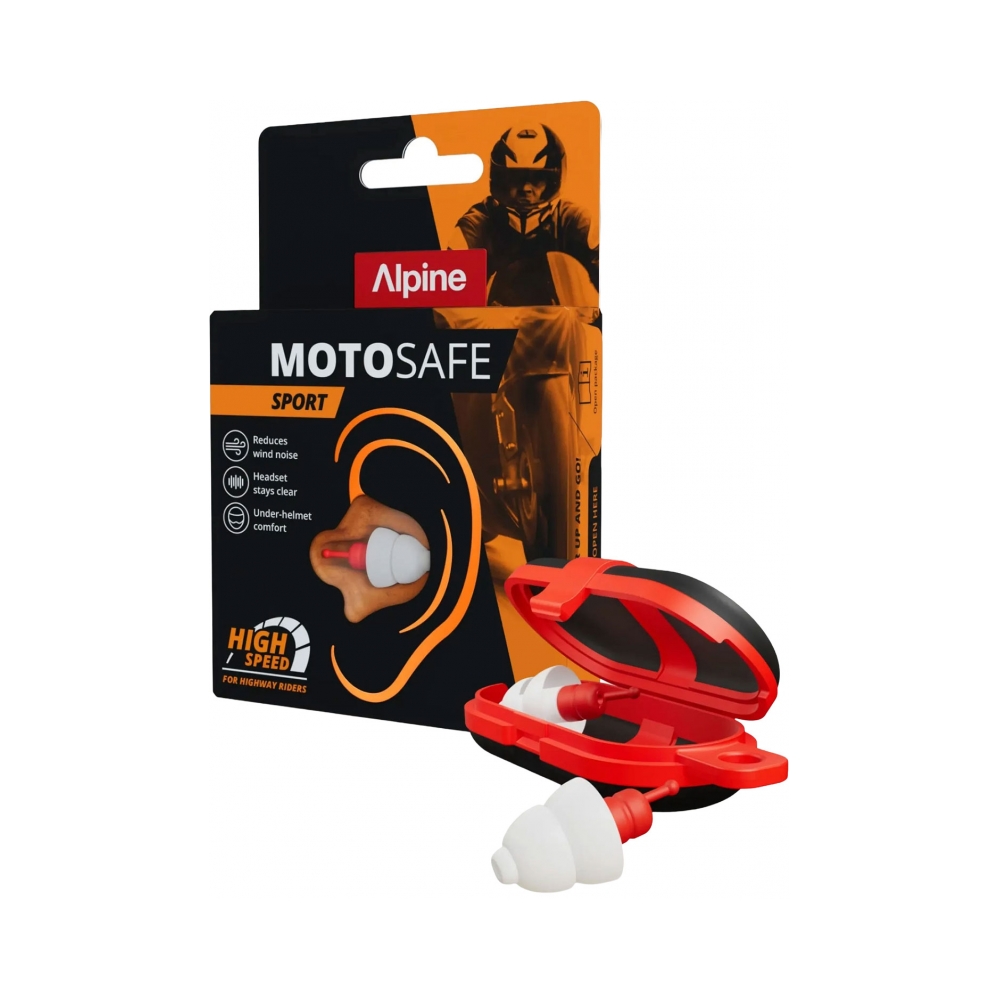 Alpine Тапи за уши Motosafe Sport - изглед 1 - BobiMX.com Alpine Тапи за уши Motosafe Sport - изглед 1