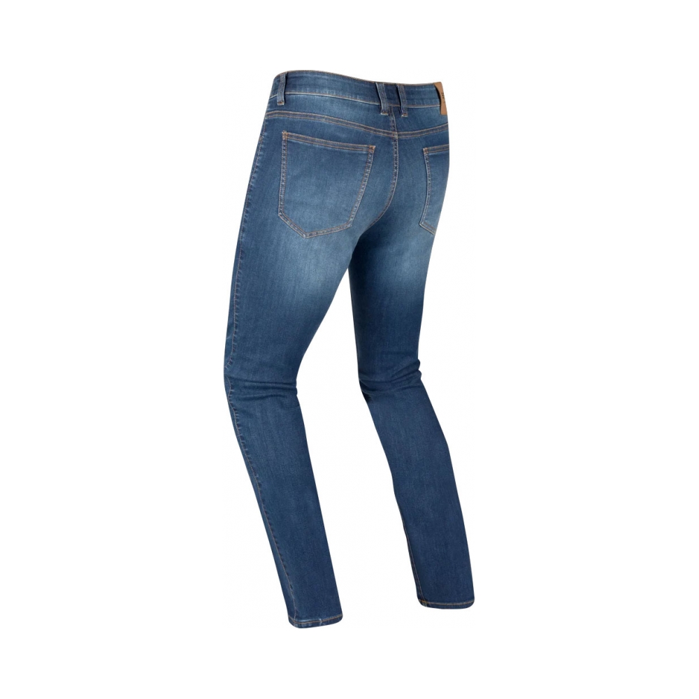 Bering Мото дънки Trust Tapered Faded Blue - изглед 2