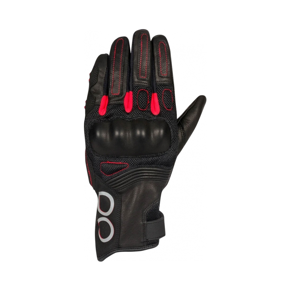 Bering Ръкавици Pitts Black/Red - изглед 3 - BobiMX.com Bering Ръкавици Pitts Black/Red - изглед 3