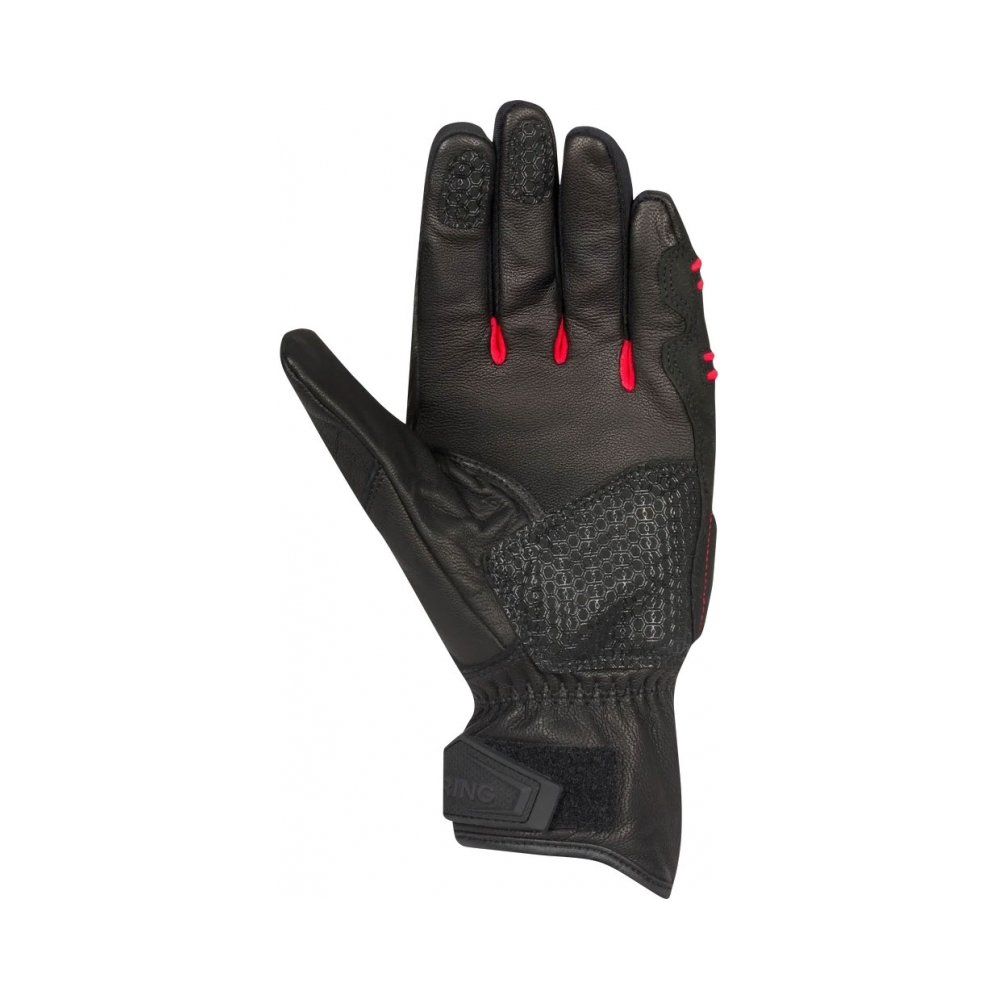 Bering Ръкавици Pitts Black/Red - изглед 4 - BobiMX.com Bering Ръкавици Pitts Black/Red - изглед 4