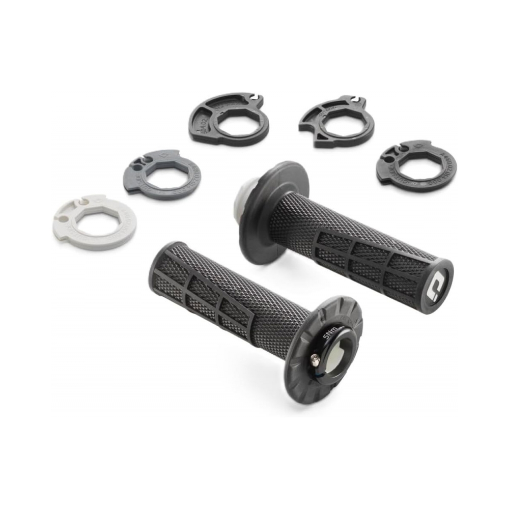 KTM Дръжки Lock On KTM EXC/EXC-F 24-27, SX/SX-F 23-27 затворени черни - изглед 1