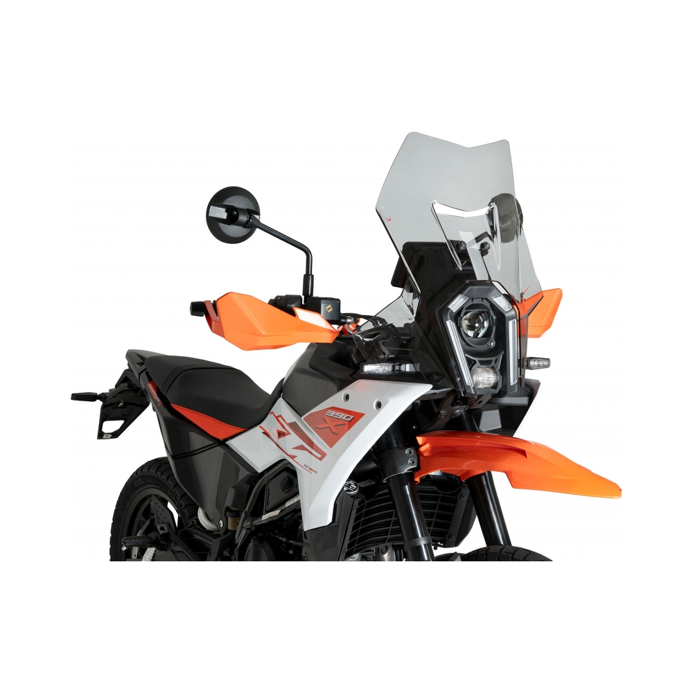 Puig Слюда Touring KTM 390 Adventure R/X 25-26 Smoke - изглед 1