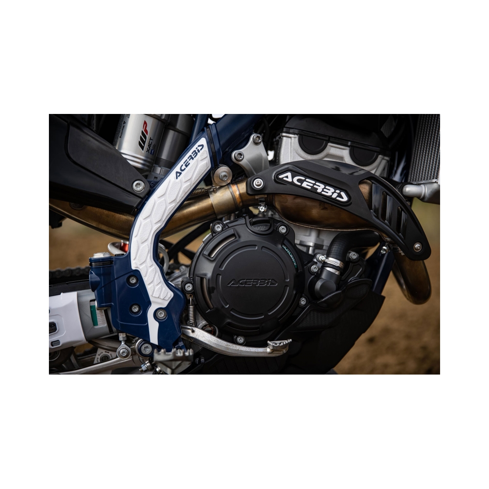 Acerbis Протектор за рама X-Grip Husqvarna FC 19-22, FE/TE 20-23 Gas Gas 21-23 Бял - изглед 2