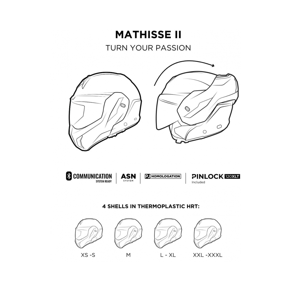 Airoh Каска Mathisse II Magnet Matt - изглед 4