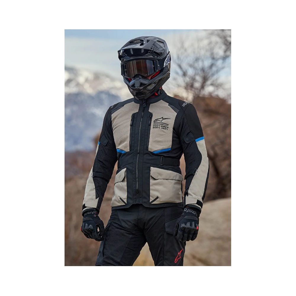 Alpinestars Яке Andes Air Black Grey Blue - изглед 3