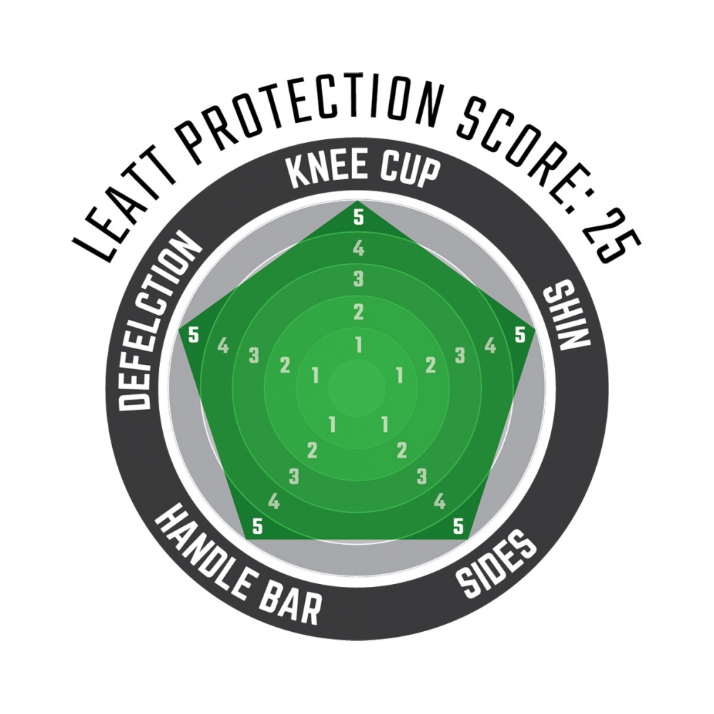 Leatt Наколенки Dual Axis Pro Black - изглед 5