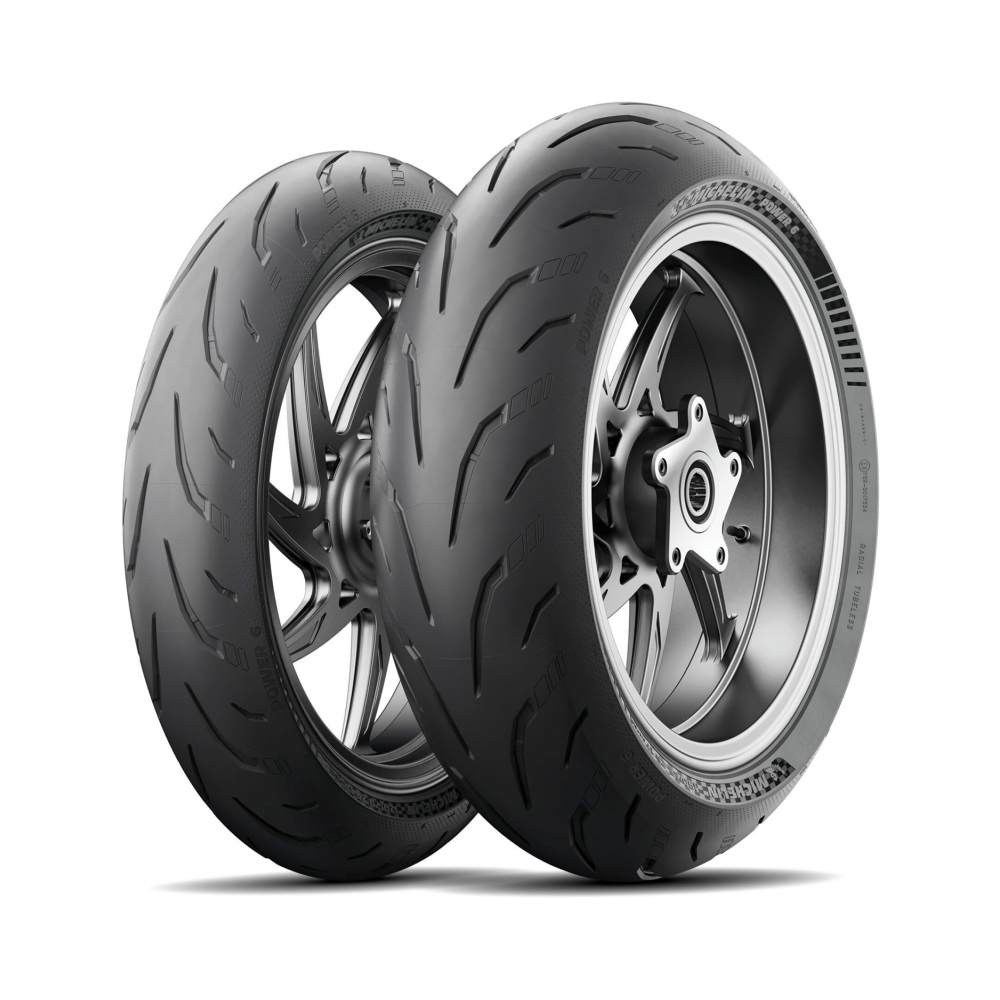 Комплект гуми Michelin Power 6 - изглед 1 - BobiMX.com Комплект гуми Michelin Power 6 - изглед 1