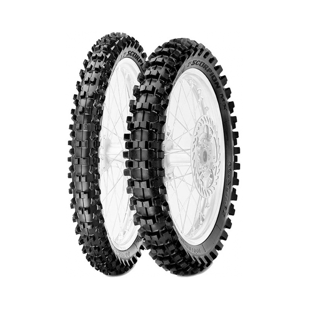 Комплект гуми Pirelli Scorpion MX32 Mid Soft - изглед 1