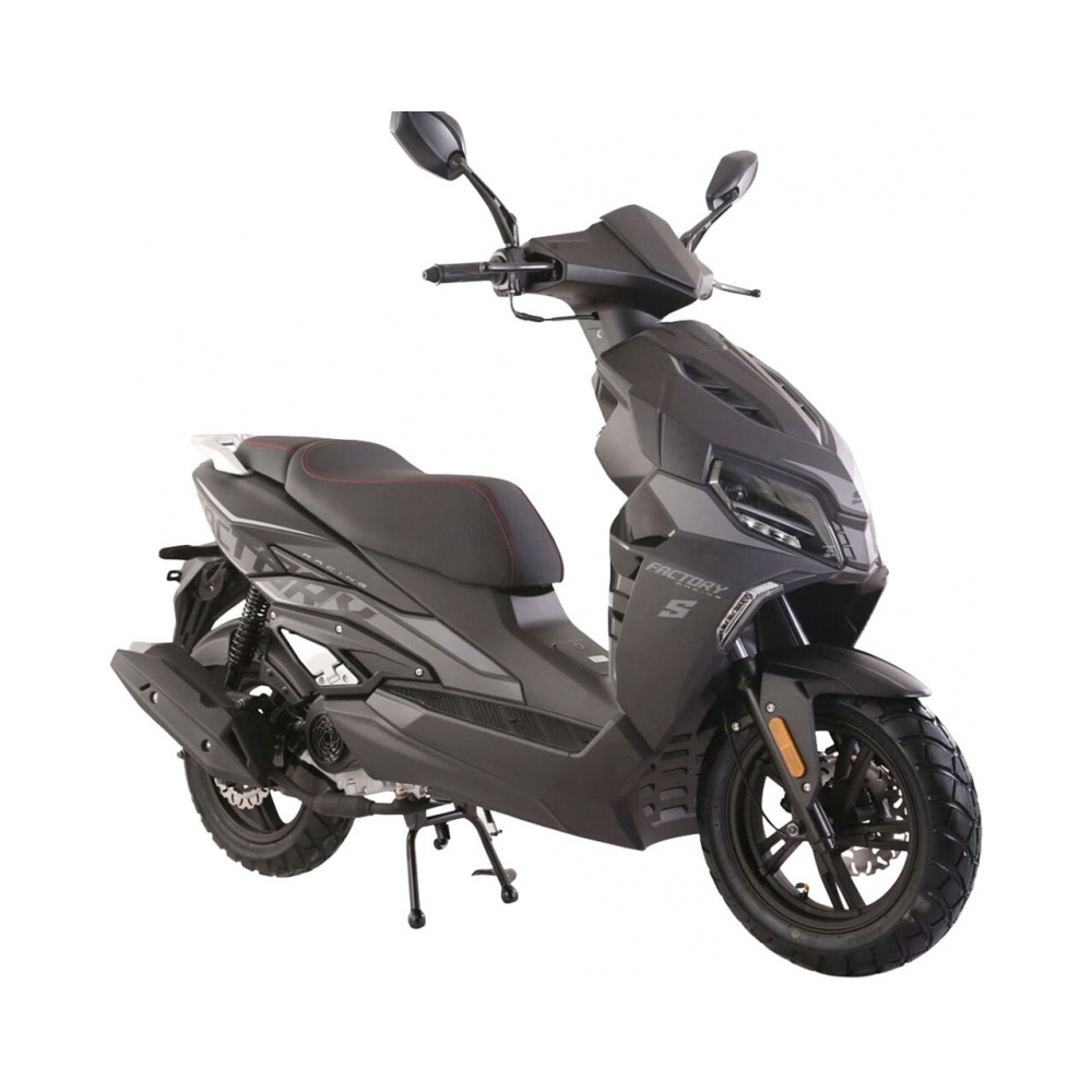 Скутер Scorpa Factory 50cc 4T Черен - изглед 1