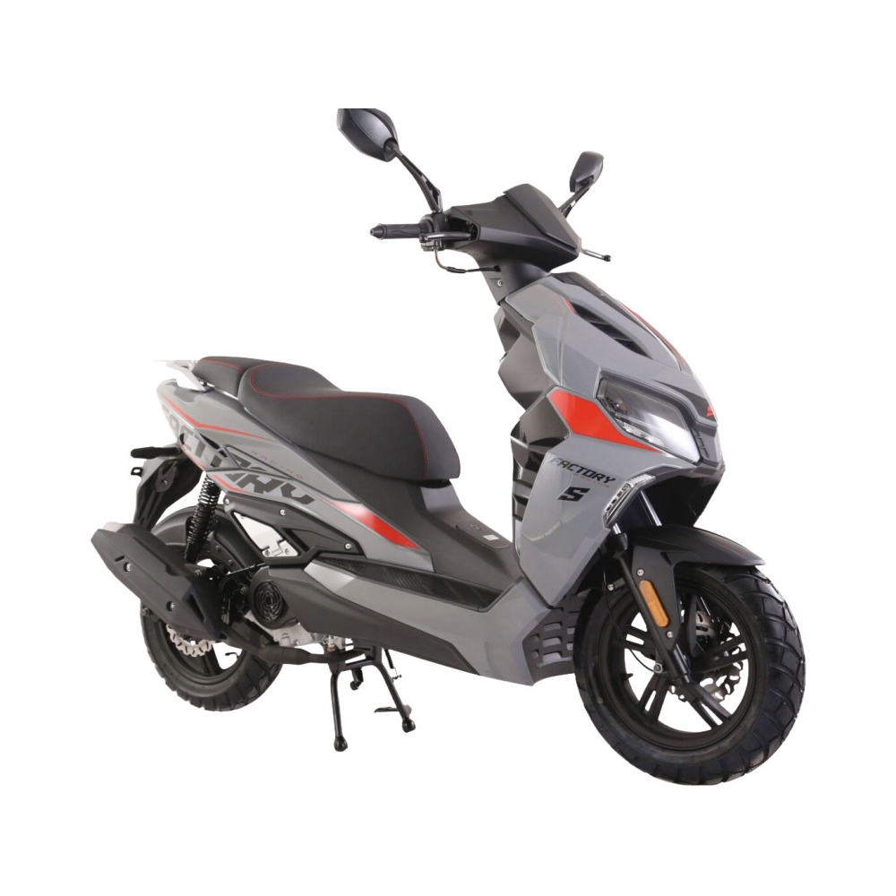 Скутер Scorpa Factory 50cc 4T Сив - изглед 1