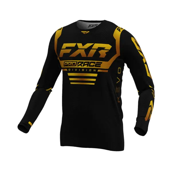 FXR Тениска Revo MX24 Black Gold 