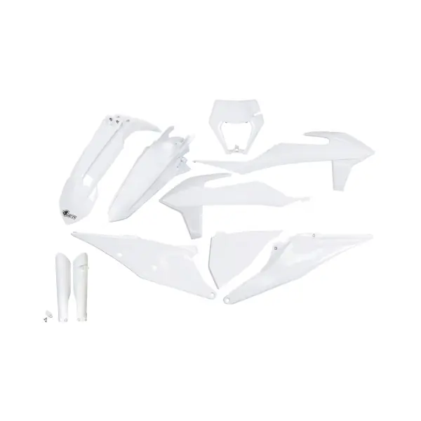 UFO Комплект пластмаси KTM EXC/EXC-F 20-23 Бял