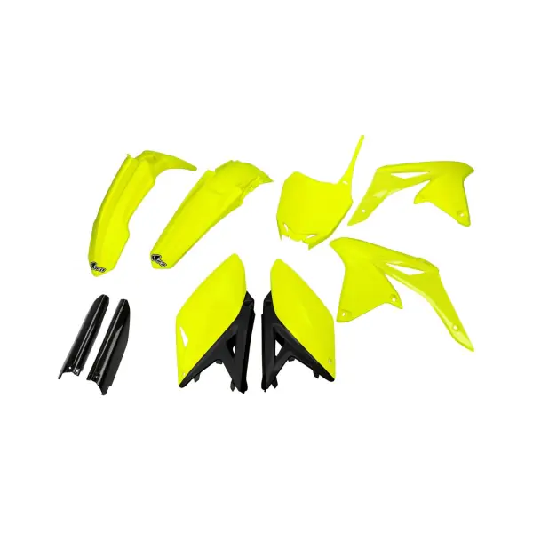 UFO Комплект пластмаси Suzuki RM-Z250 10-18 Жълт