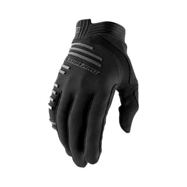 100% Ръкавици R-Core Black